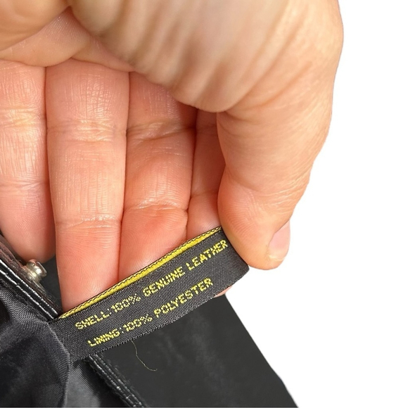 Harley Davidson Vintage Classic Leather Motorcycle Snap Jacket Women’s Medium - Picture 15 of 16